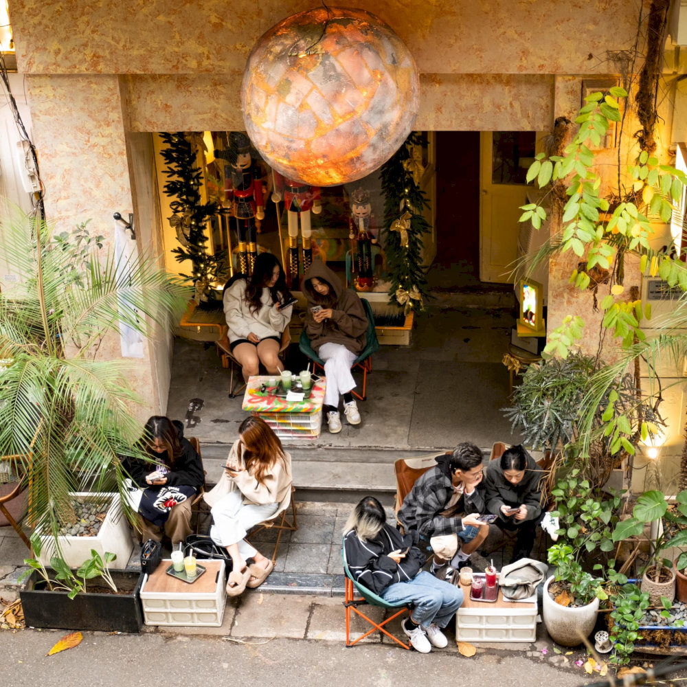 Không gian Tranquil Books & Coffee